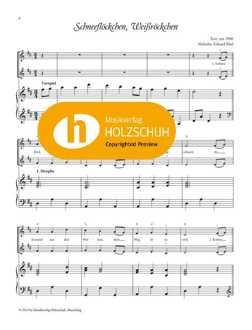 Schneeflöckchen, Weißröckchen